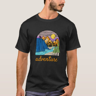 T-shirt Le Camping Aventure Fuir L'Ordinaire