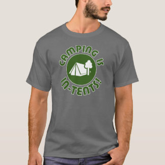 T-shirt le camping est des intentions