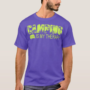 T-shirt Le Camping Est Ma Thérapie
