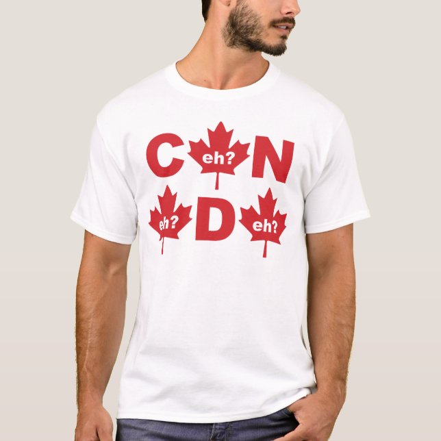 T-shirt Le Canada (Devant)