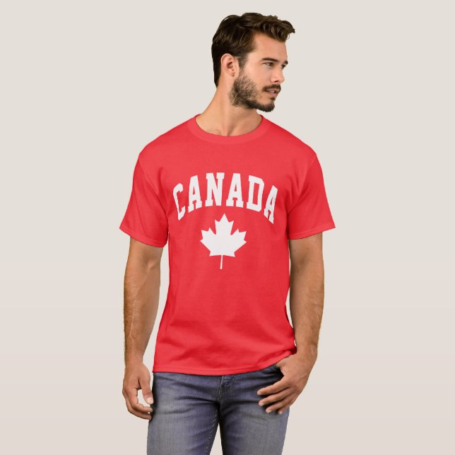 T-shirt Le Canada (Devant entier)