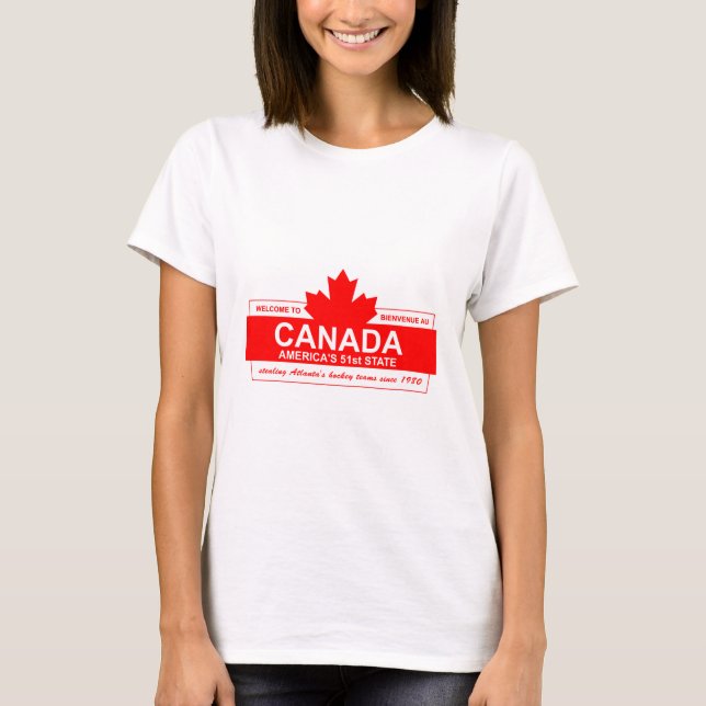 T-shirt Le Canada (Devant)