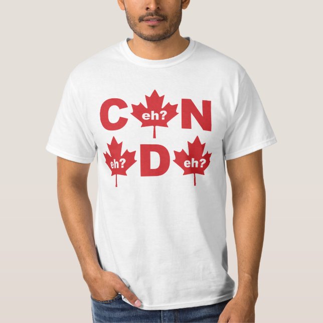 T-shirt Le Canada (Devant)