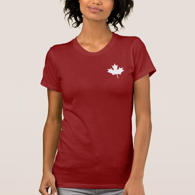 T-shirt Le Canada (Devant)