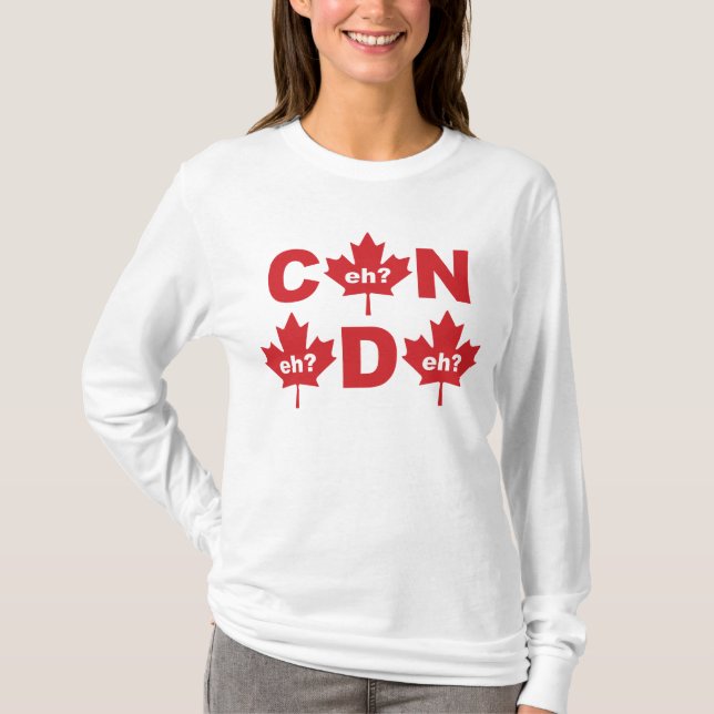T-shirt Le Canada (Devant)