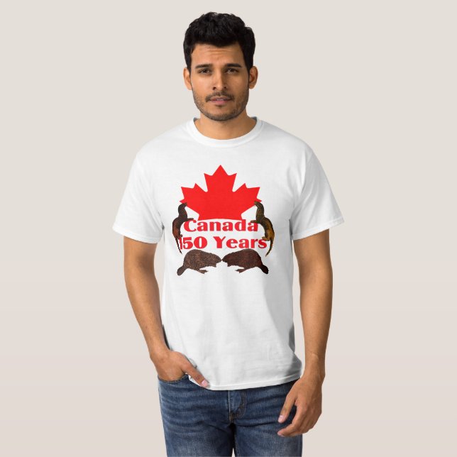 T-shirt Le Canada 150th (Devant entier)