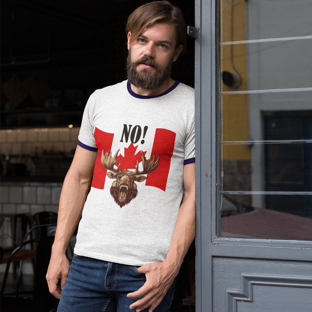 T-shirt Le Canada dit non (Créateur téléchargé)