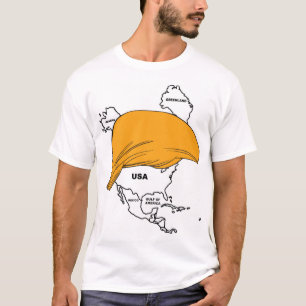 T-shirt Le Canada est aujourd'hui le coiffeur américain de