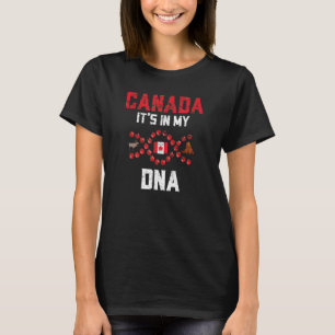 T-shirt Le Canada est en danger Patrimoine canadien en dét