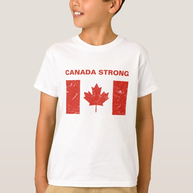T-shirt Le Canada fort (Devant)
