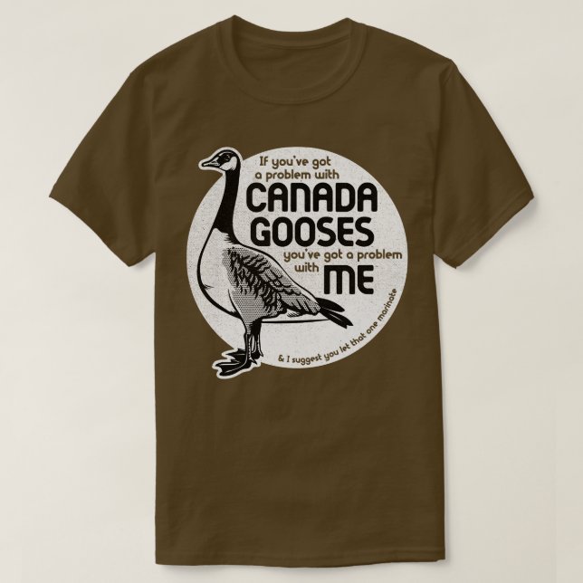 T-shirt Le Canada Gooses (Design devant)