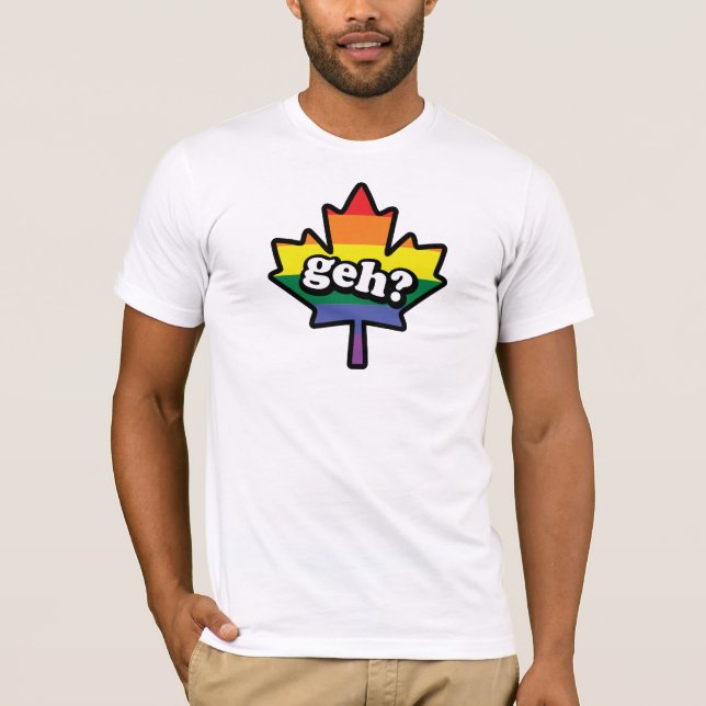 T-shirt Le Canada hein ? geh ? (Devant)