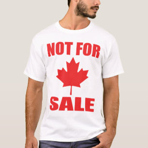 T-shirt Le Canada n'est PAS à vendre