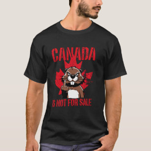 T-shirt Le Canada n'est pas à vendre, Castor