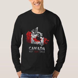 T-shirt Le Canada n'est pas à vendre Drôle Trump Amérique