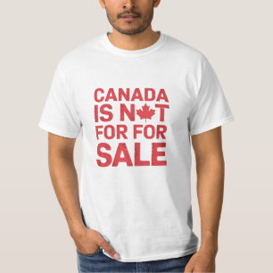 T-shirt Le Canada n'est pas à vendre Stay Strong - Anti Tr