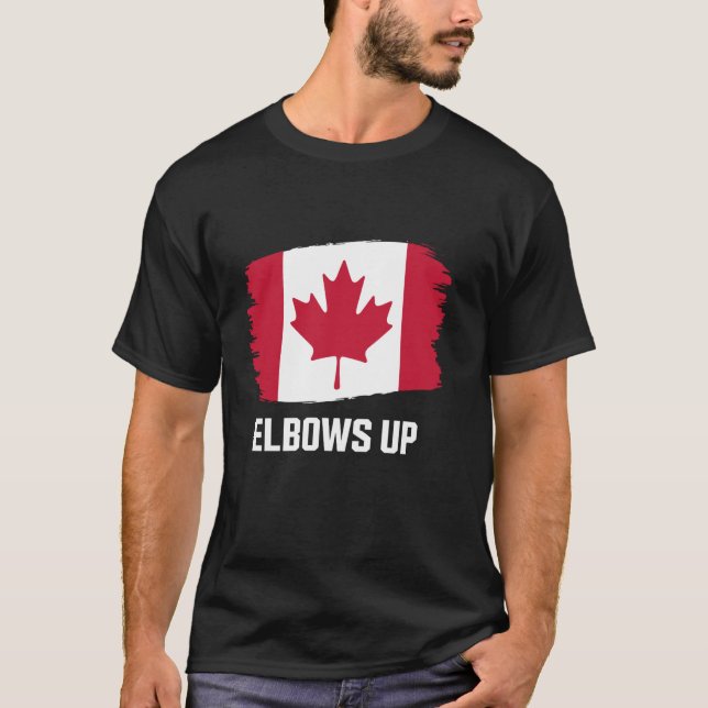 T-shirt Le Canada se lève (Devant)