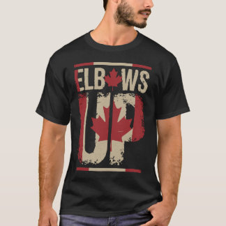 T-shirt Le Canada Véritable Nord Forte et libre Fière