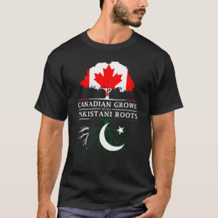 T-shirt Le Canadien développé avec le Pakistanais enraci