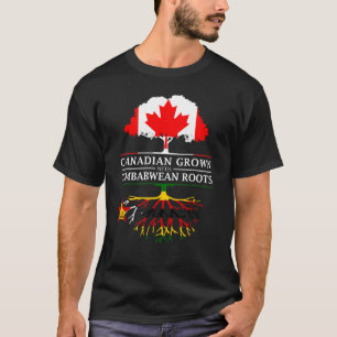 T-shirt Le Canadien développé avec le Zimbabwéen enraci