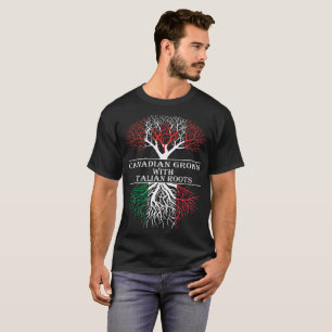 T-shirt Le Canadien développé avec l'Italien enracine le