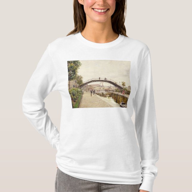 T-shirt Le canal de St Martin (Devant)