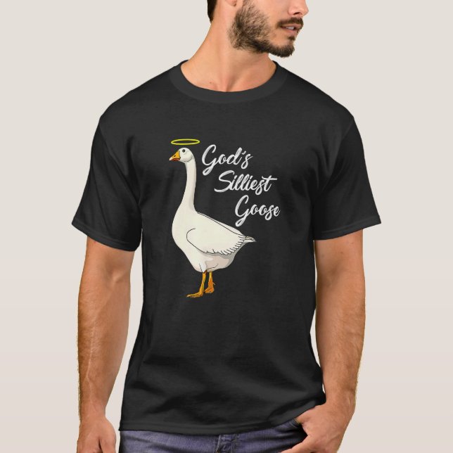 T-shirt Le canard d'oie le plus brillant de Dieu (Devant)