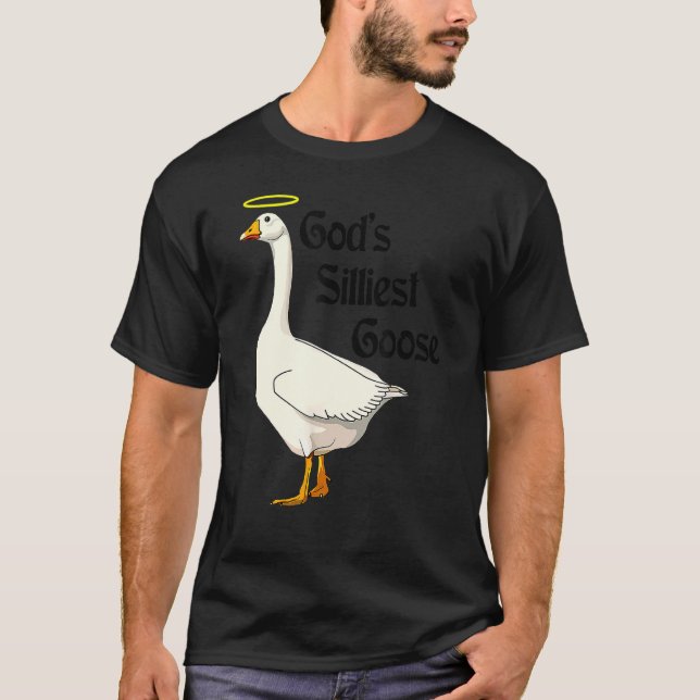 T-shirt Le canard d'oie le plus brillant de Dieu (Devant)
