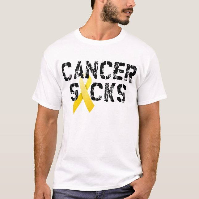 T-shirt Le Cancer d'enfance suce (Devant)