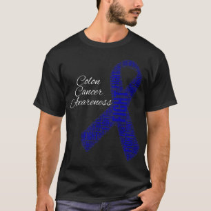 T-shirt Le cancer du côlon : les chemises du cancer du côl