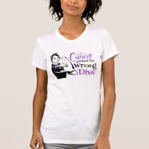 T-shirt Le Cancer Du GIST A Pris Le Mauvais Diva