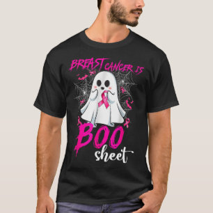 T-shirt Le Cancer Est Une Feuille De Boo Halloween Sensibi