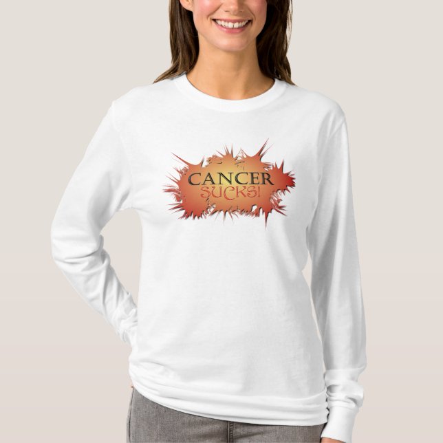 T-shirt Le Cancer suce (Devant)
