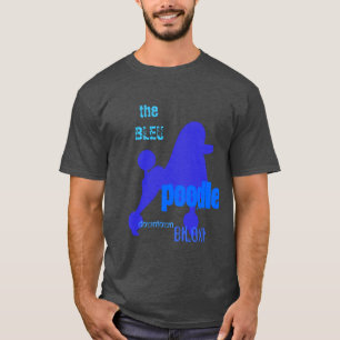 T-shirt le caniche de BLEU - la meilleure barre de piqué