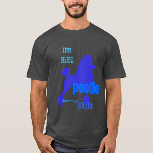 T-shirt le caniche de BLEU - la meilleure barre de piqué