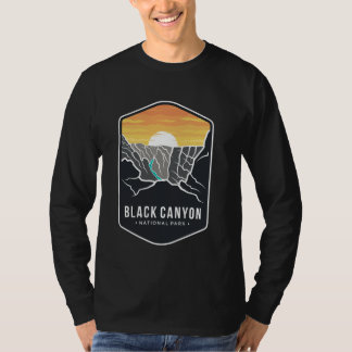 T-shirt Le canyon noir du parc national Gunnison