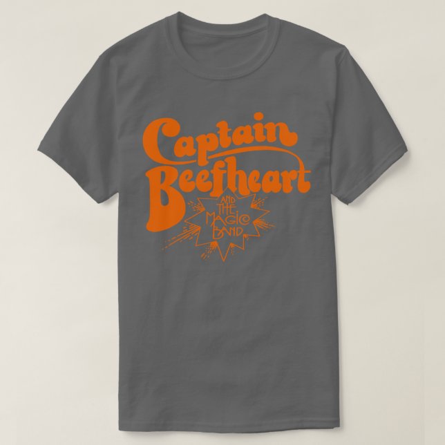 T-shirt Le Capitaine Beefheart Et La Magie (Design devant)