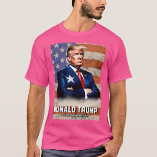 T-shirt Le Capitaine Donald Trump 13 Trump Trump Trump Tru