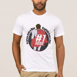 T-shirt Le Capitaine Sauve Une Chemise Héros N°1