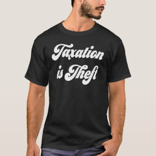 T-shirt Le capitalisme de libre marché Ancap sans vol par