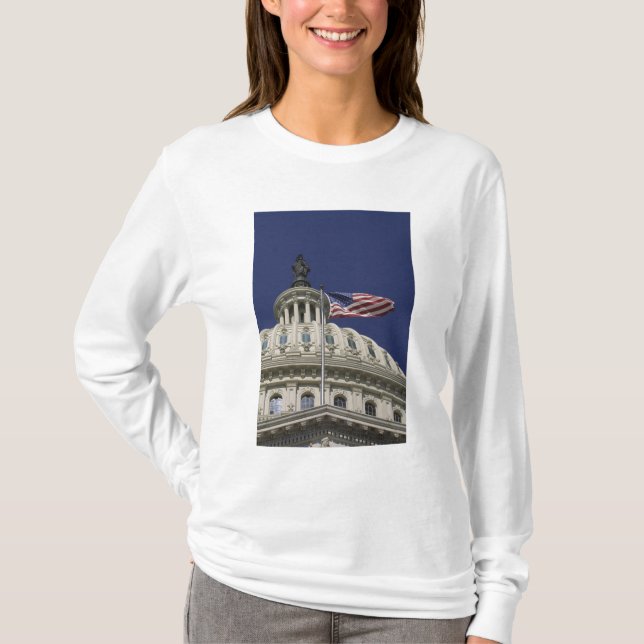T-shirt Le Capitole des États-Unis, Washington, DC (Devant)