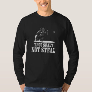 T-shirt Le Capteur De Baseball T'A Arrêté De Tirer Pas De 
