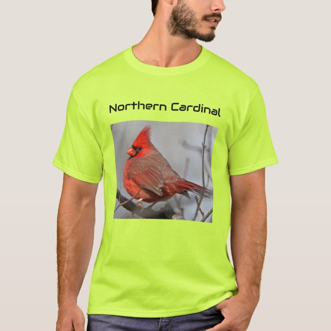 T-shirt Le Cardinal du Nord (Devant)