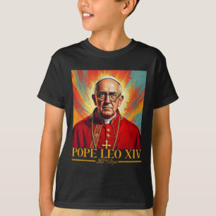 T-shirt Le cardinal Robert Prevost Chemise Pape Leo Xiv 1