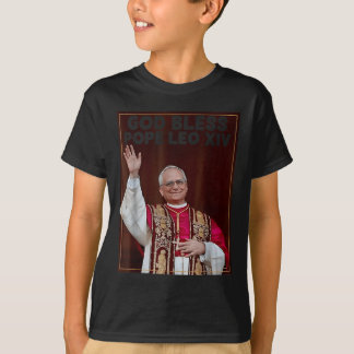 T-shirt Le cardinal Robert Prevost Chemise Pope Leo Xiv 5