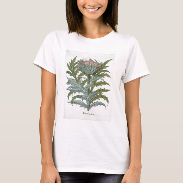 T-shirt Le Cardoon, du "Hortus Eystettensis" de Bas (Devant)