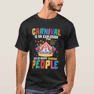 T-shirt Le Carnaval Est Une Explosion De Couleurs