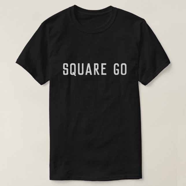T-shirt Le carré Go Scottish dit : (Design devant)
