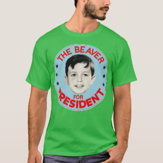 T-shirt Le castor du président