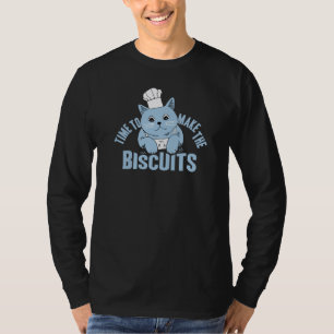T-shirt Le Cat Baker Time pour faire les biscuits